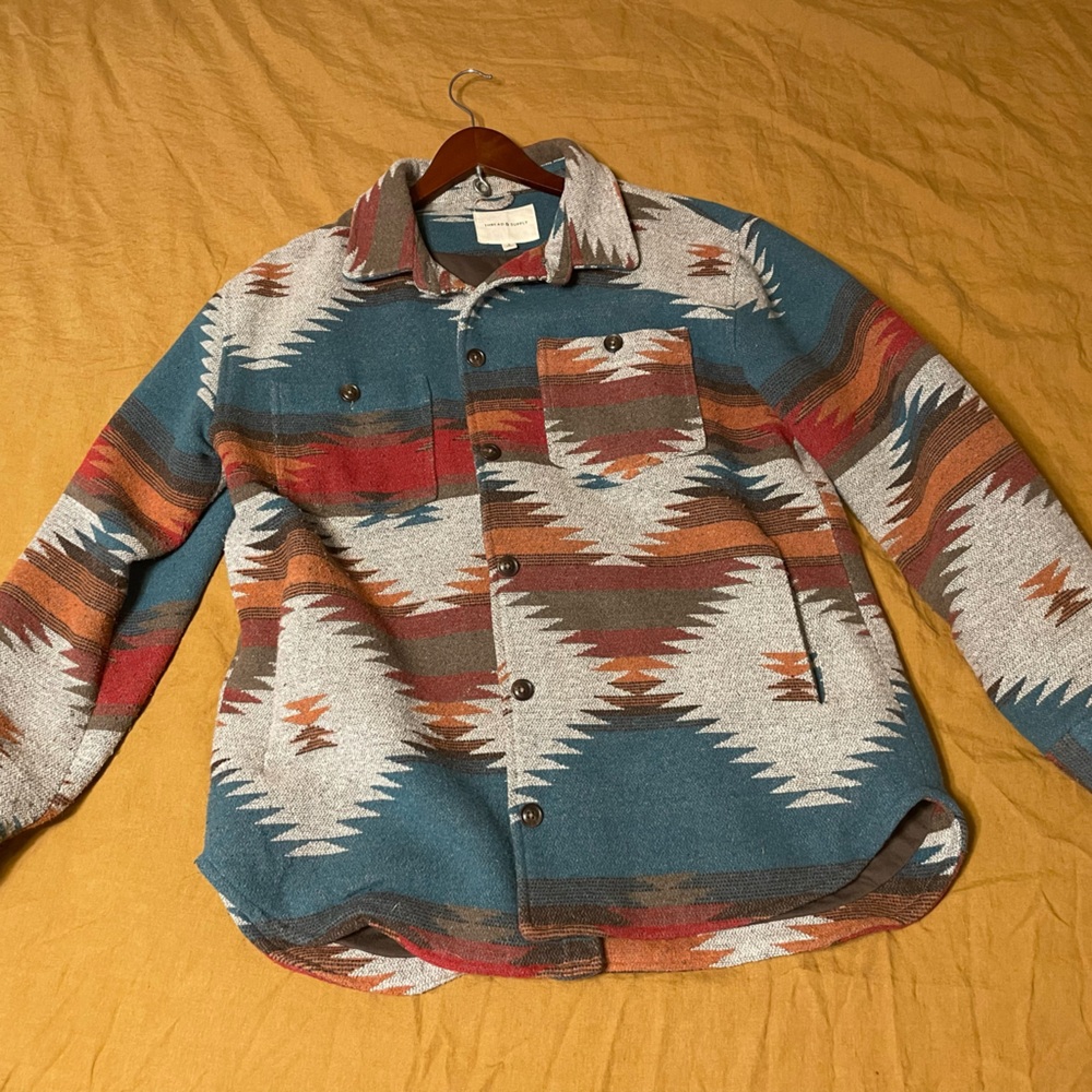 Thread & Supply Multicolor Patterned Jacket - image 1